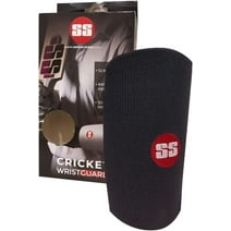 SS Ton Cricket Premium Wrist Guard  or Elbow Guard Black (Senior)