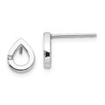thumbnail image 1 of SS White Ice .02ct. Diamond Earrings, 1 of 3