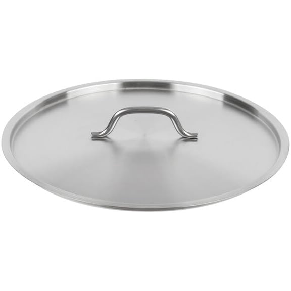 SS1 Series 16 9/16 Inch Stainless Steel Replacement Lid with Handle, Round Shape, 40 Qt Stock Pot Cover, Silver, Commercial Grade, NSF Listed$$Home Decor, Kitchen, & Other