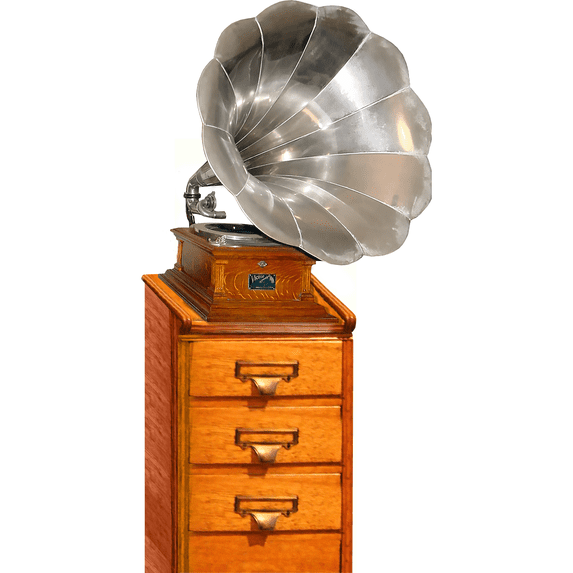 SS11022 Early 1900s Phonograph Gramophone Record Player