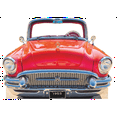 thumbnail image 1 of SS11040 Classic Red Car 1955 Cutout, 1 of 1