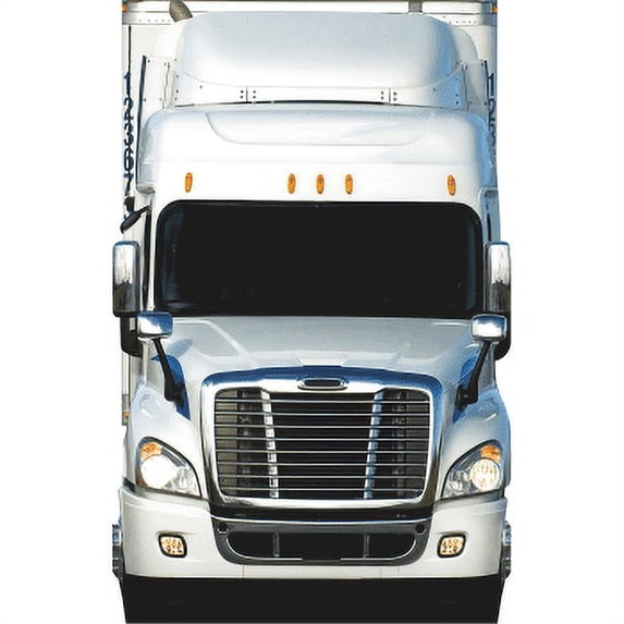SS11083 Semi Truck 18 Wheeler Tractor Trailer Stand In Cardboard Cutout Standup Standee Backdrop