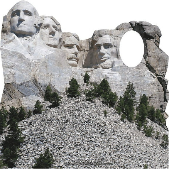 SS11094 Mount Rushmore Stand In Cardboard Cutout Set Standee Standup