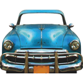 thumbnail image 1 of SS11116 Havana City Vintage American Blue Car Stand In Cardboard Cutout Standee Standup, 1 of 1