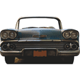 thumbnail image 1 of SS11118 Vintage Classic Low Rider Car Stand In Cardboard Cutout Standee Standup, 1 of 1