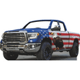 thumbnail image 1 of SS11263 American Pickup Truck Flag America Eagle USA Stand In Cardboard Cutout Standee Standup, 1 of 1