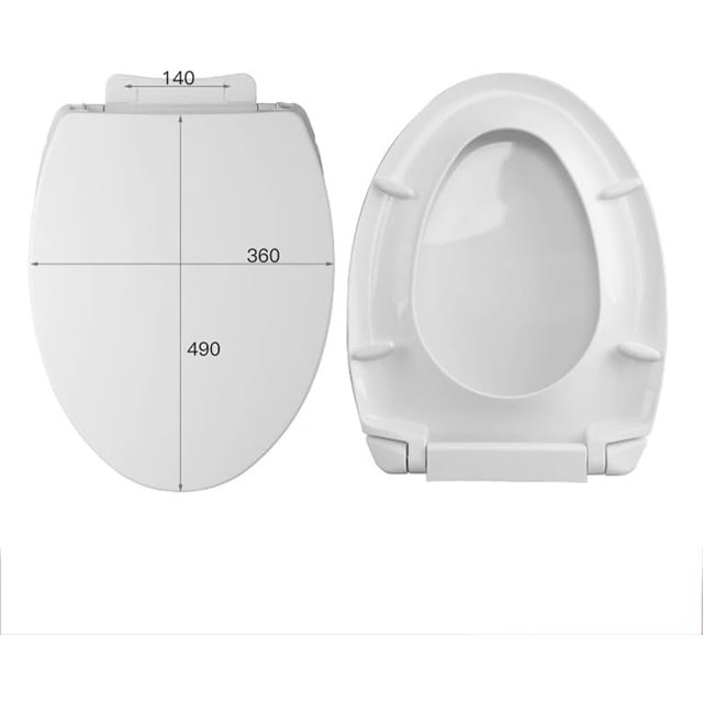 SS114 SoftClose Toilet Seat Replacement Compatible with TOTO Transitional SoftClose SS11401
