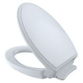 SS15401 Traditional SoftClose Elongated Toilet Seat, Cotton White