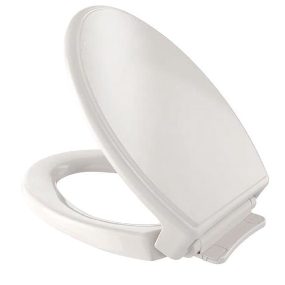 SS154-12 Traditional Soft Close Slow Close Elongated Toilet Seat & Lid, Sedona Beige