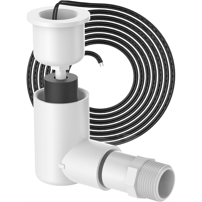 Feekoon Condensate Trap with Built in Overflow Switch, 3/4 Inch...