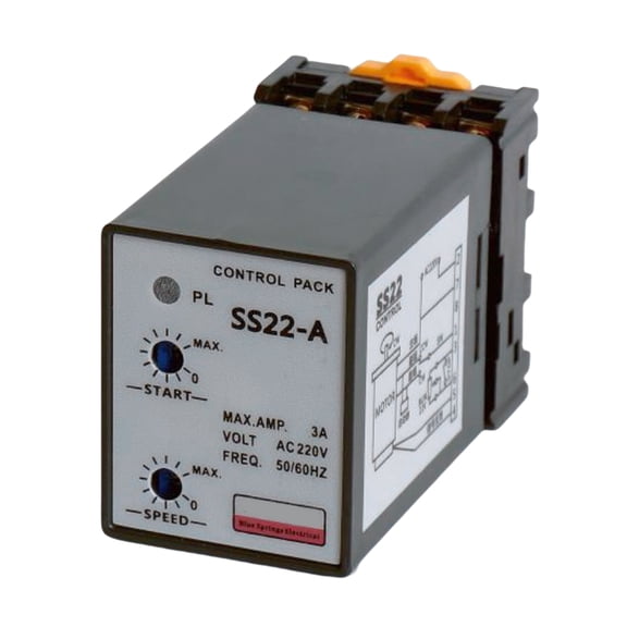 SS22 Professional Electronic Speed Controller for Single Phase Motors with Low Power Consumption 90-1400rpm/90-1700rpm