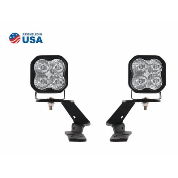 Diode Dynamics - SS3 LED Ditch Light Kit; SPORT; White (DD6583)