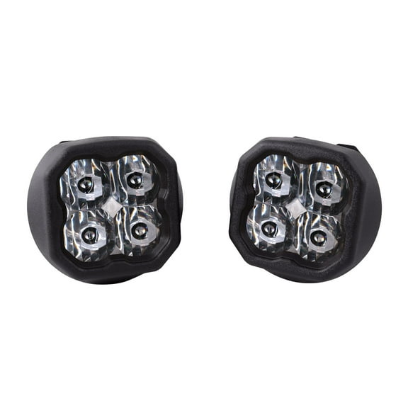 SS3 LED Fog Light Kit for 14-15 Sierra 1500 WHT SAE/DOT Driving Diode Dynamics