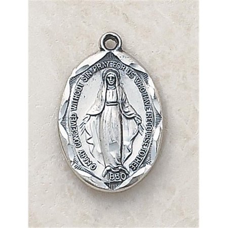 SS3034 Silver Miraculous Medal