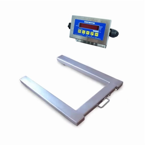 SS660-PW American Made Stainless Steel 5×5 Beam Scale (10,000 lb x 1 lb)