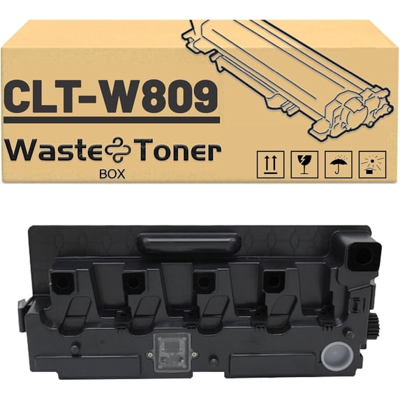 SS704A CLT-W809 CLTW809 Waste Toner Box Compatible for Samsung CLX-9301NA CLX-9201NA CLX-9201ND CLX-9251ND Printers, Reliability Longevity