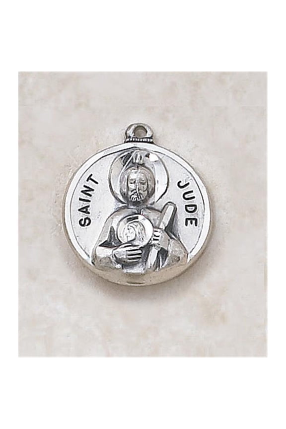 SS727-57 Sterling Patron Saint Jude Medal