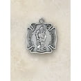 thumbnail image 1 of SS994 Sterling St. Florian Patron Saint Medal, 1 of 1