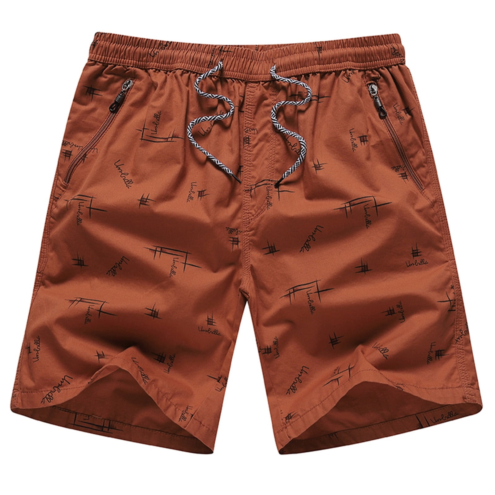 SSAAVKUY Men's Summer Fashion Lounge Shorts with Deep Pockets Loosefit