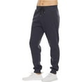 thumbnail image 1 of SSAAVKUY Mens Fleece Active Athletic Workout Jogger Sweatpants for Men with Zipper Pocket and Drawstring Fleece Sweatpants Elastic Waist Baggy Joggers Navy 14, 1 of 6