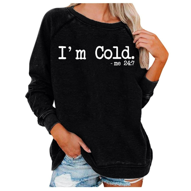 SSAAVKUY Womens Basic Oversized Thin Sweatshirt Crew Neck Shirts