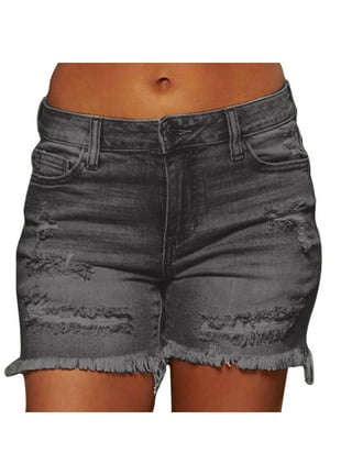  ShoSho Womens Paperbag Waist Shorts with Waist Tie & Pockets  Solid Black Small : Clothing, Shoes & Jewelry