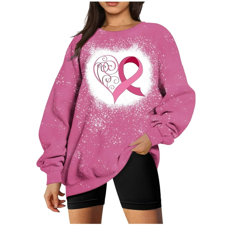 Breast cancer sweatshirts plus cheap size