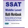 thumbnail image 1 of SSAT Middle Level Math Workbook: Math Exercises, Activities, and Two Full-Length SSAT Middle Level Math Practice Tests, (Paperback), 1 of 1