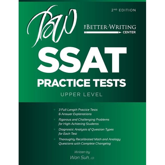 Pre-Owned SSAT Practice Tests: Upper Level (2nd Edition) (Paperback)