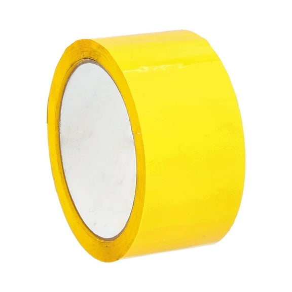 SSBM 1.88 Inch x 110 Yards Yellow Acrylic Carton Sealing Tape, 2 Mil, Packing & Organizing 72 Rolls