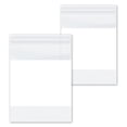 thumbnail image 1 of SSBM White Block Reclosable Bags 10" x 13" 4 Mil Shipping Bags to Write-On for Sorting and Organizing 2000 Pieces, 1 of 5
