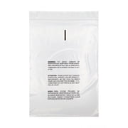 SSBM 10" x 13" Resealable Suffocation Warning Bags - 1.5 Mil - Clear- 1000 Pcs