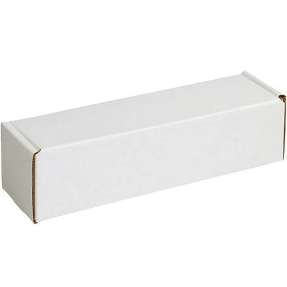 SSBM 10" x 4" x 4" ECT-32B Deluxe White Literature Shipping Mailers 50/Case