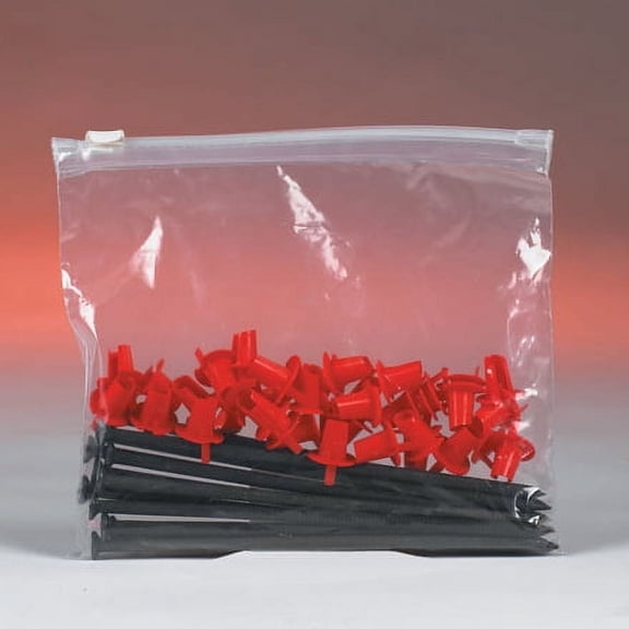 SSBM 100 Per Case 6" x 6" - 3 Mil Slide-Seal Reclosable Poly Bags