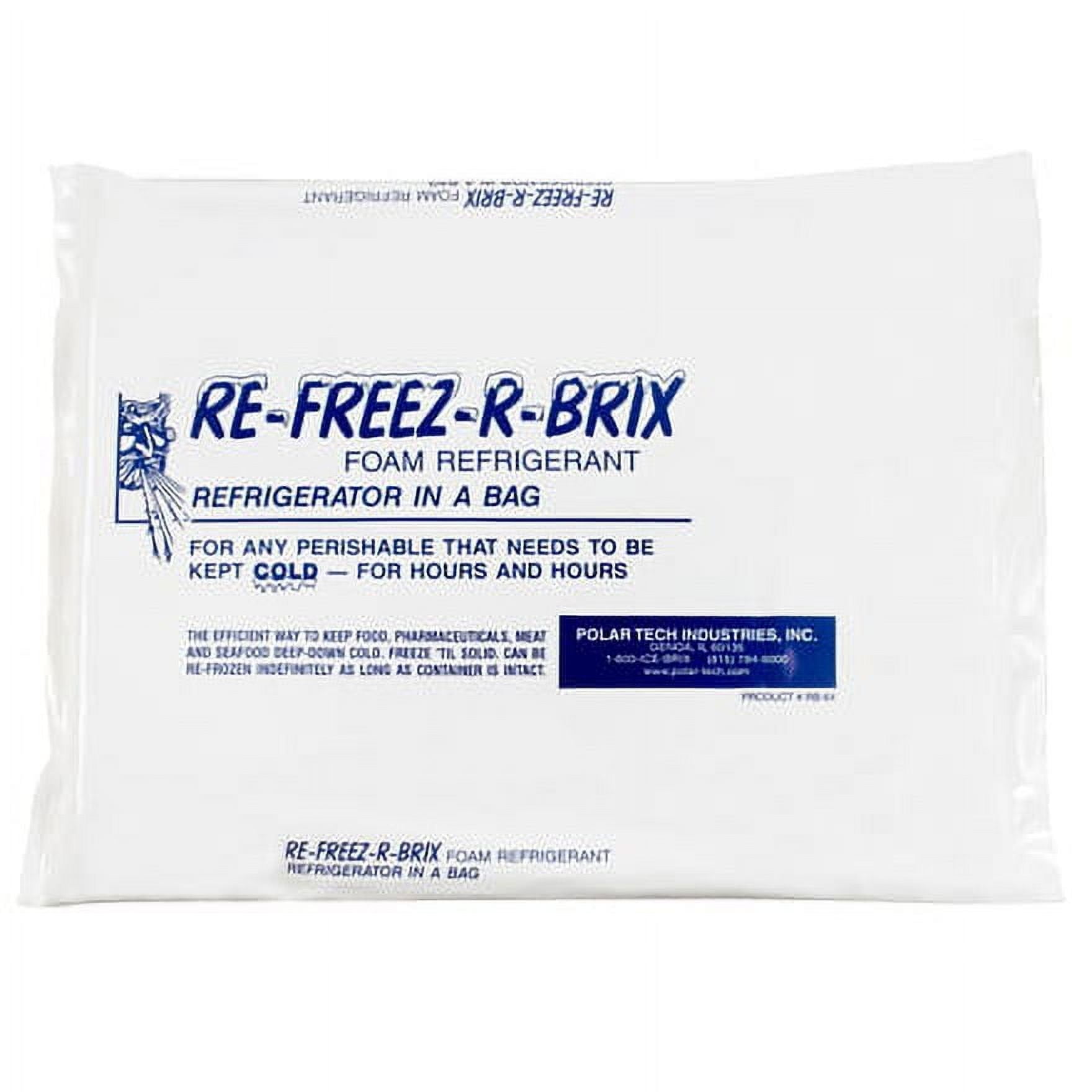 11 1/4 x 9 1/4 x 1" Re-Freez-R-Brix? Cold Bricks - 12 Per Case