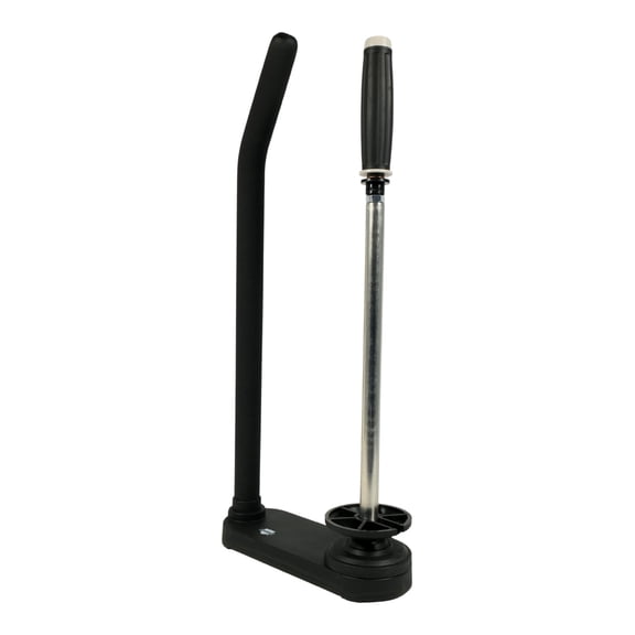 SSBM Black Metallic Dispenser for 12"-20" Hand Stretch Wraps 2 Pcs Durable Lightweight for Packaging Shipping