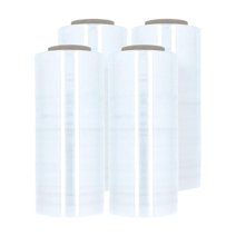 Rotoli Stretch Blu Manuale 4 Rolls X 18 X 1500 FT X 80 Gauge Clear Non Rotoli Stretch Blu Manuale 4 Rolls X 18 X 1500 FT X 80 Gauge Clear Non