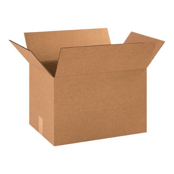 25 Brown Corrugated Shipping Boxes 18x12x12 ECT-32 - Reliable Packing Solution