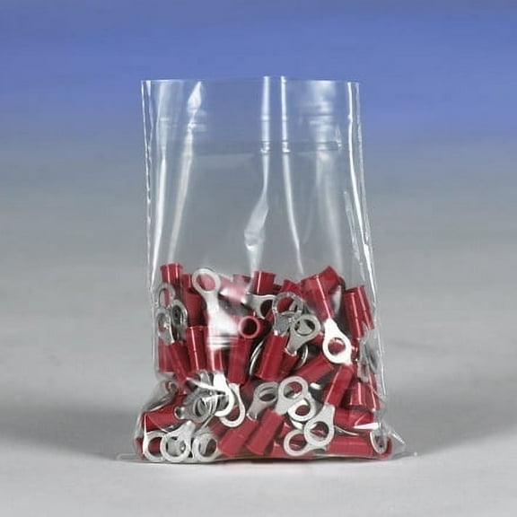 18 x 48" - 3 Mil Flat Poly Bags - 250 Per Case