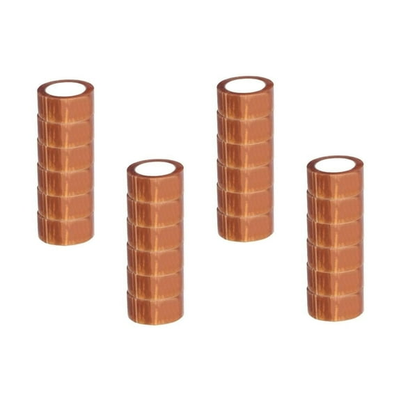 SSBM 2.83 Inch x 110 Yds Natural Rubber Tape, Clear, 1.75 Mil, Strong Bond for Storage and Moving, 912 Rolls