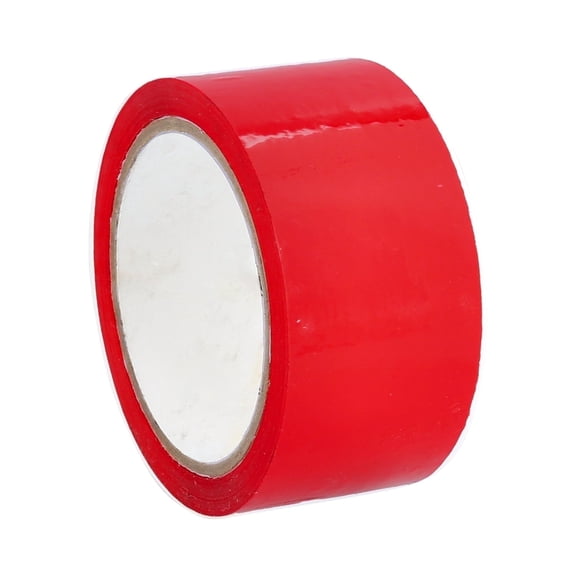 SSBM 2.83 Inch x 55 Yards Red Acrylic Carton Sealing Tape 2 Mil High Quality Adhesive 48 Rolls