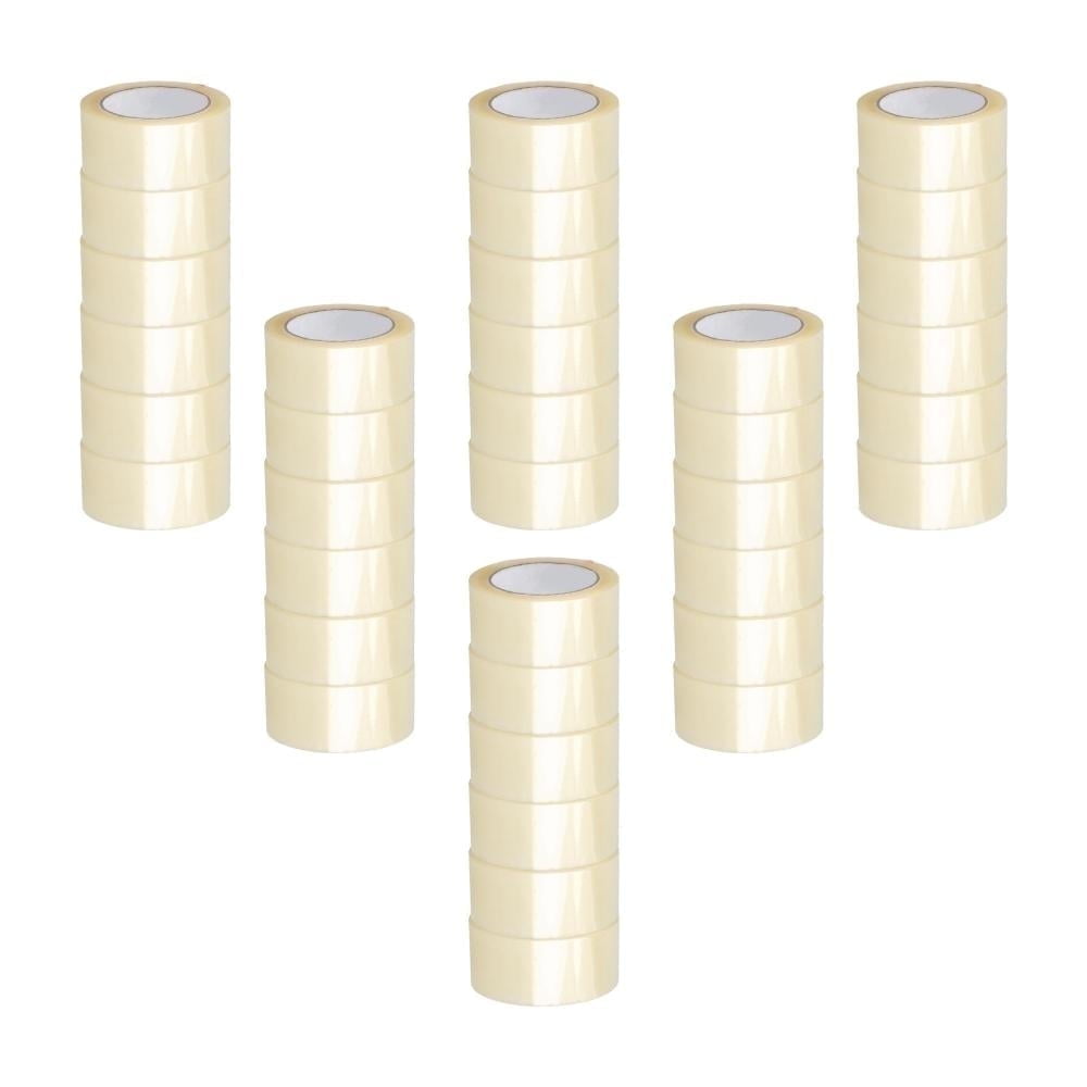 SSBM 1.88" x 55 Yards (165 Feet) Clear Hot Melt Packing Tape, Shipping Tape, 3.1 Mil, 72 Rolls