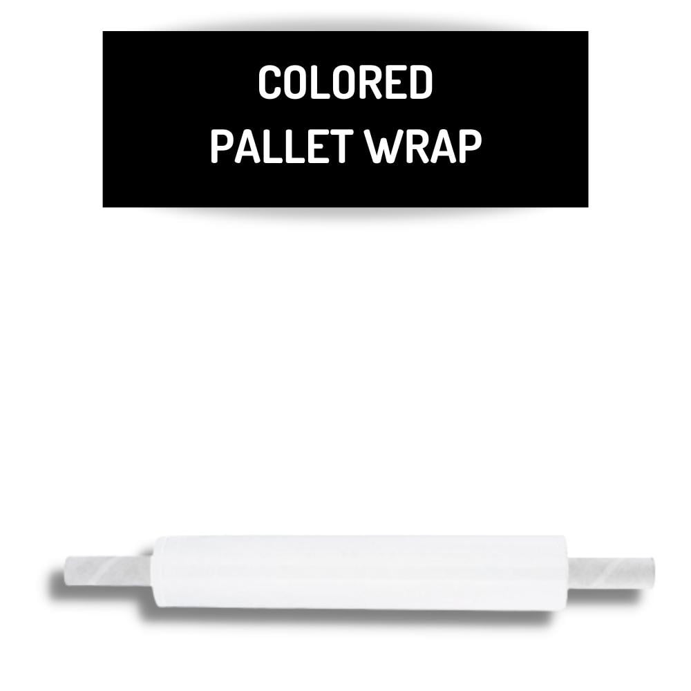 SSBM 20" x 1000' Extended Core Collored Pallet Stretch Wrap Perfect for Branding, Stabalize