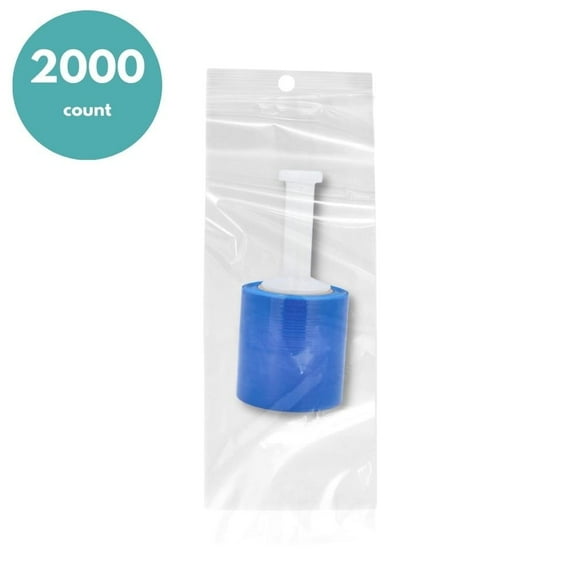 SSBM 2000 Clear Plastic Reclosable Bags Self Seal Zipper Choose: Type, Mil & Size