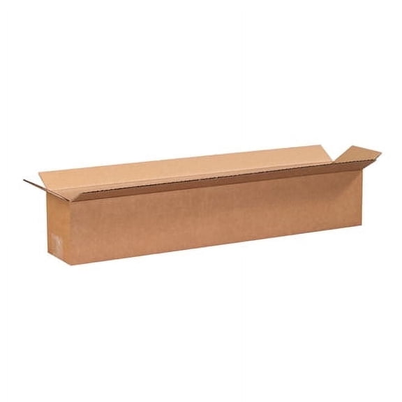 SSBM 24" x 4" x 4" Long Corrugated Shipping Boxes 25/Case ECT-32