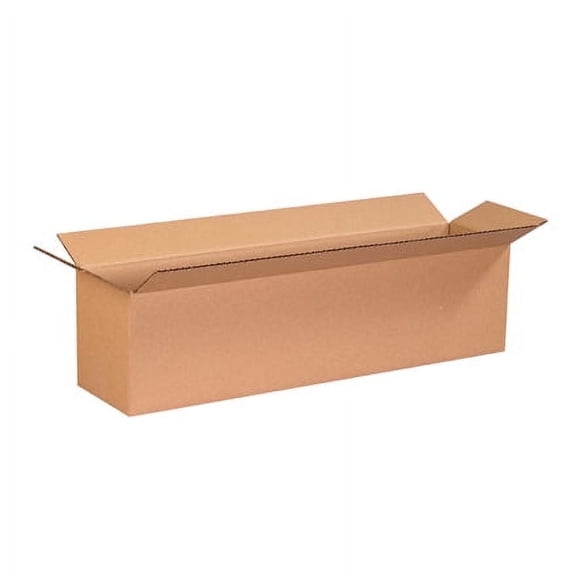 SSBM 24" x 6" x 6" Kraft ECT-32 Single Wall Corrugated Long Boxes Shipping Packing 25/BUNDLE