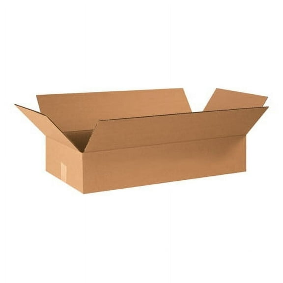 25 - 24x12x4 Cardboard Shipping Boxes Flat Corrugated Cartons