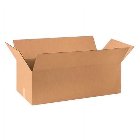 SSBM Long Corrugated Boxes - 32 x 12 x 10", ECT-32, Shipping Moving Packing Box, 20/Bundle