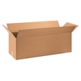 thumbnail image 1 of SSBM 36" x 12" x 12" Kraft ECT-32 Single Wall Corrugated Long Boxes Shipping Packing 15/BUNDLE, 1 of 6