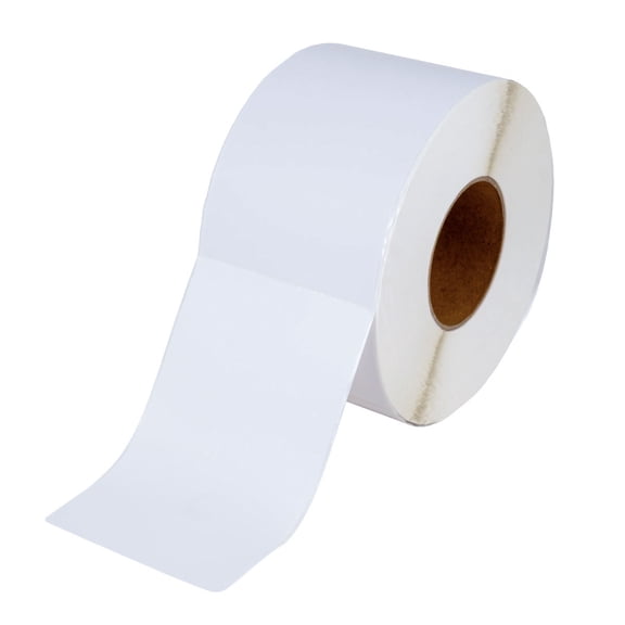 SSBM 4" x 6.5" - 4 Rolls, Thermal Transfer Labels White, perforated with a 3-inch core Works with Zebra, Sato -925 Labels Per Roll